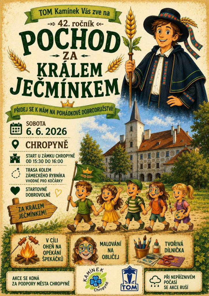 POCHOD ZA KRÁLEM JEČMÍNKEM