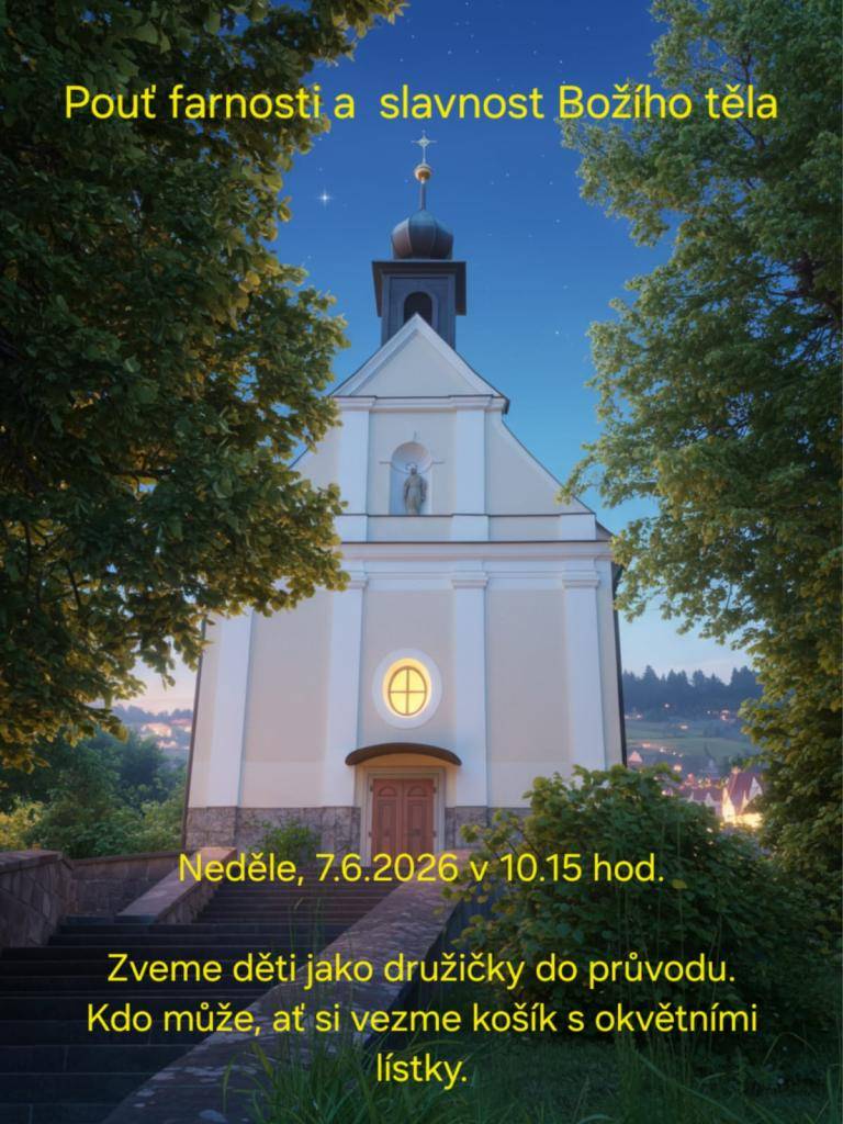 Pouť farnosti spojená se slavností Božího těla na Maleniskách