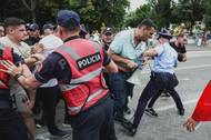 Albánské protesty proti výstavbě luxusního resortu Jareda Kushnera
