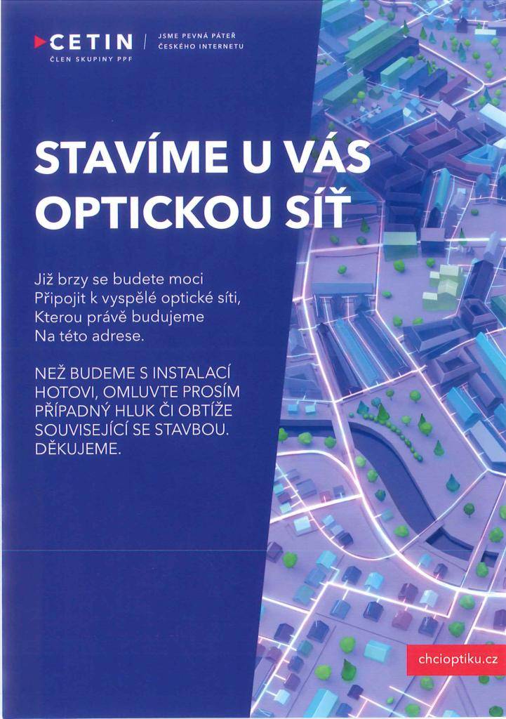 Kontaktní osoba VIVO:  Martin Sklenář, tel.: 775867432  martin.sklenar@vivo.cz