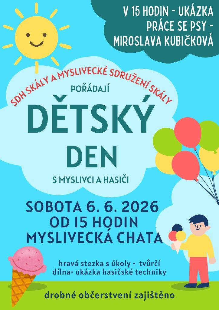odpoledne plné her pro děti