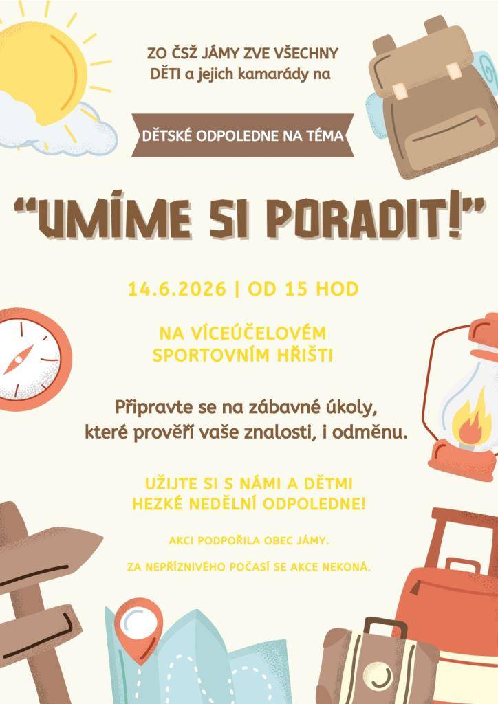 Dětské odpoledne „Umíme si poradit!“