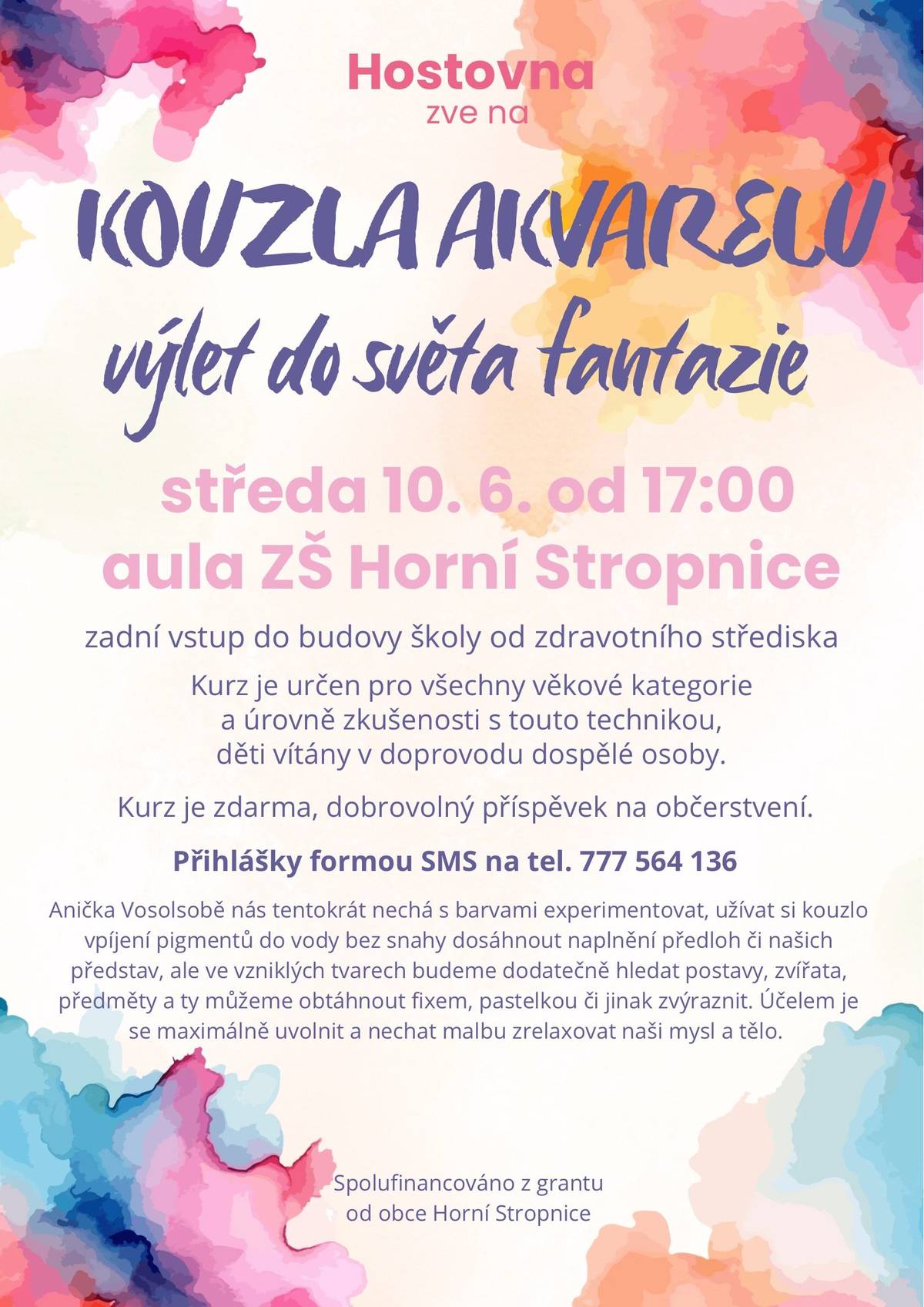 Kouzla akvarelu