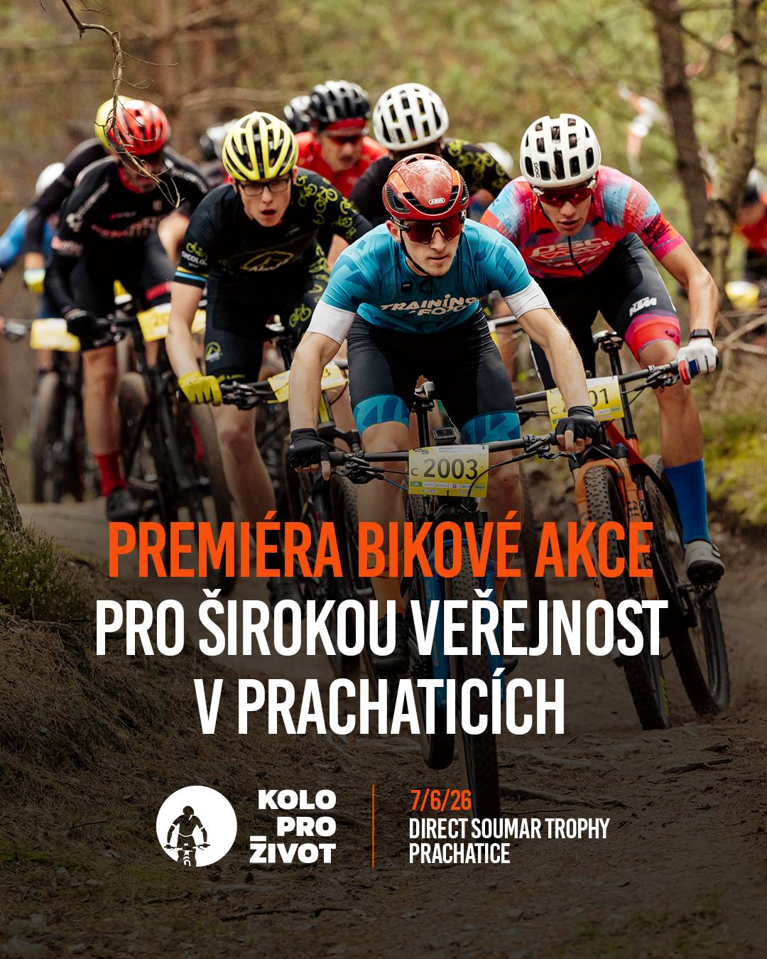 O víkendu 6.–7. června 2026 se Prachatice stanou centrem cyklistiky. Čeká nás historicky první zastávka seriálu Kolo pro život, která nabídne program pro závodníky, rodiny s dětmi i všechny fanoušky aktivního pohybu. 🌟 Na co se můžete těšit? 🔦 Sobota 6. června ✅ Road Gang – společná 100 km jízda na silničních kolech jako připomínka závodů L'Etape ✅ koncert prachatické kapely A je to! ✅ ve 20:00 hromadná večerní jízda s čelovkami po prachatických trailech – netradiční zážitek, který si rozhodně nenechte ujít 👧🧒 Děti závodí ZDARMA! Nedělní dopoledne bude patřit dětským závodům Nova Sport Junior Trophy. Registrace je zdarma, závodit se bude na okruhu kolem Velkého náměstí a své síly si mohou vyzkoušet děti všech věkových kategorií – od odrážedel až po starší žáky. 🎁 Každý malý závodník získá účastnickou medaili a drobný dárek. 🚵 Neděle 7. června ⏰ 11:00 – start hlavní trasy na 50 km ⏰ 12:00 – start trasy na 30 km ⏰ 12:30 – Family jízda pro rodiny s dětmi s krásnými výhledy nad Husineckou přehradou Přijďte podpořit závodníky, užít si jedinečnou atmosféru a zažít víkend plný sportu přímo v historickém centru Prachatic. ℹ️ Více informací o závodu: [odkaz na Kolo pro život] 🚧 Informace o dopravních omezeních a uzavírkách: [odkaz na uzavírky]
