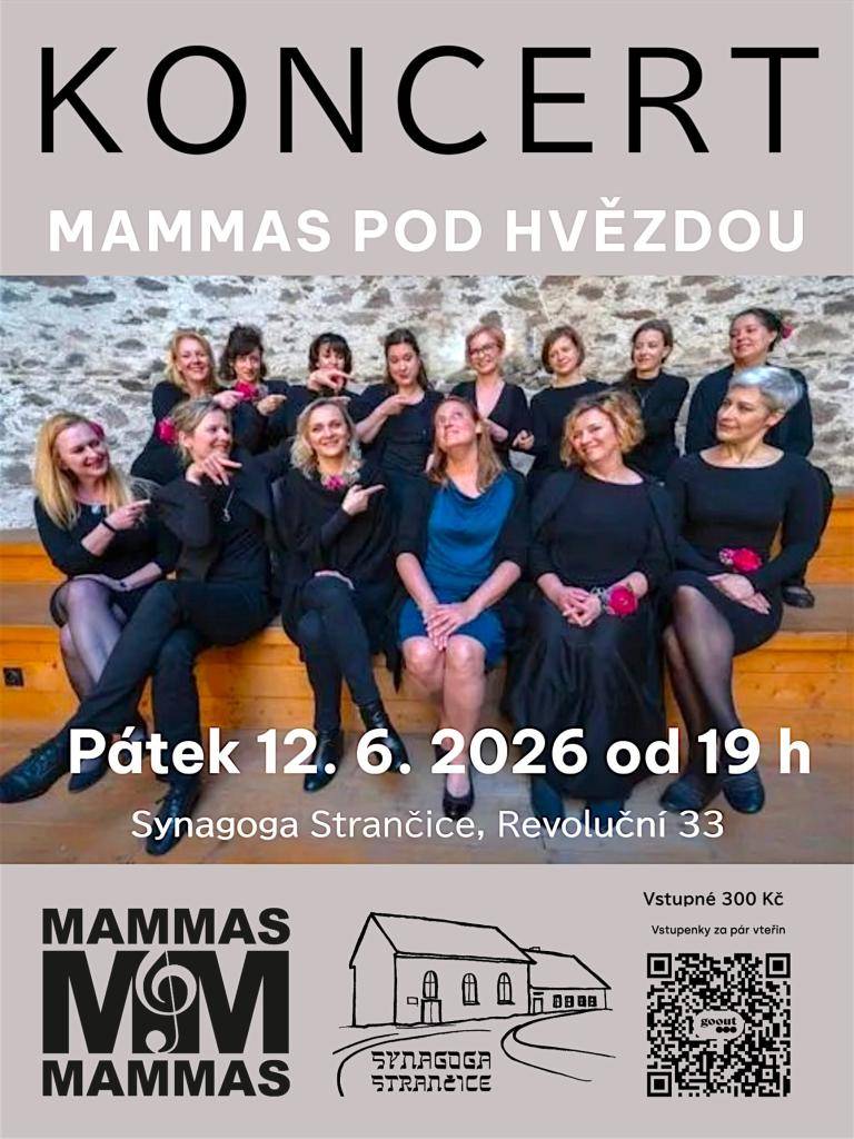Víte, že je ve Strančicích synagoga? A mohli byste ji vidět? Jasně! I zevnitř! A uslyšíte ji zpívat 16 hlasy.   A to není všechno! Část vstupného podpoří rekonstrukci a další akce v synagoze ????