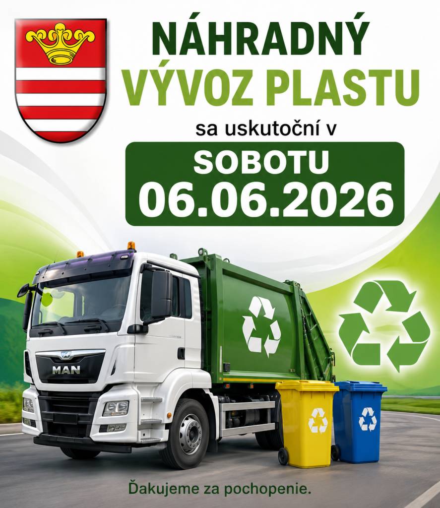 Náhradný vývoz plastu  Plaszt elszállítása