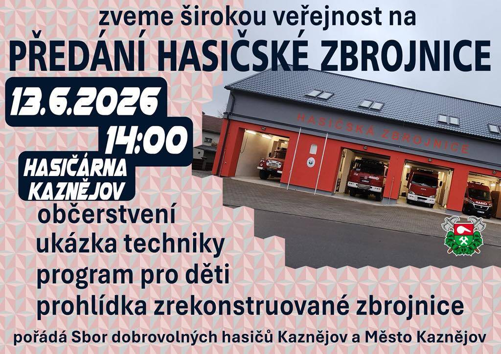 Den otevřených dveří ve zrekonstruované hasičské zbrojnici