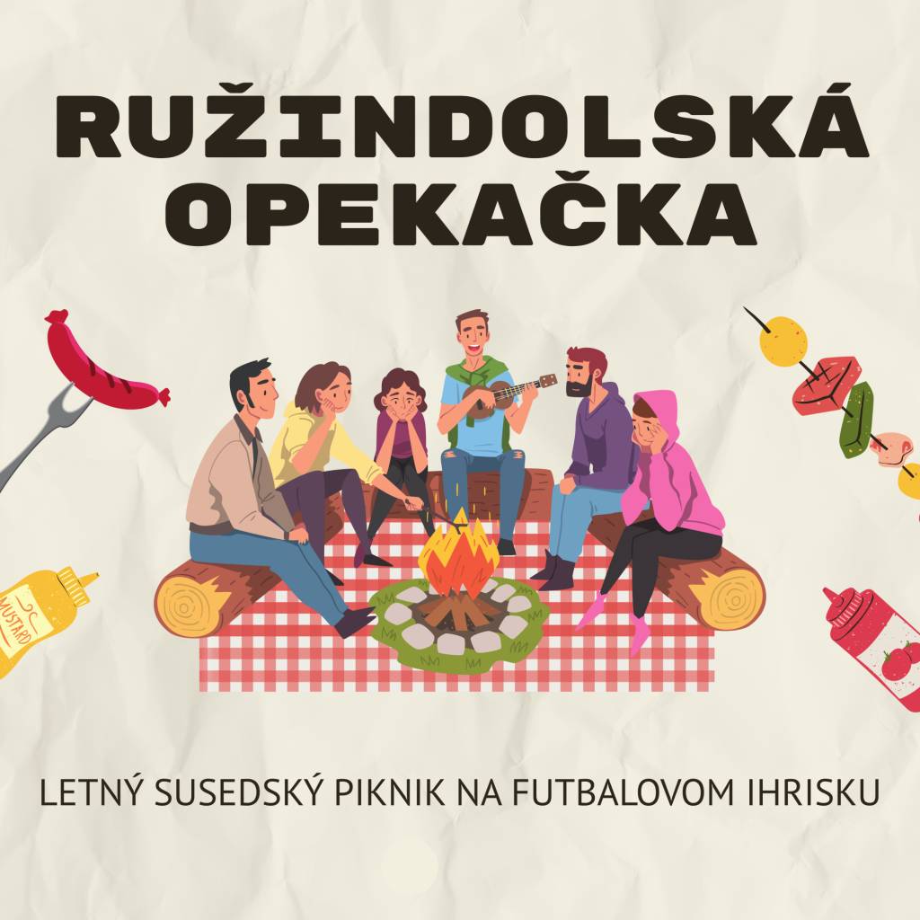 Príďte si vychutnať príjemné popoludnie plné dobrej nálady a priateľskej atmosféry. Nezabudnite si priniesť špekačky a všetko, čo si chcete opiecť.  Pre deti bude pripravené bezplatné maľovanie na tvár, takže o zábavu bude postarané aj pre našich najmenších.  Tešíme sa na spoločné stretnutie!