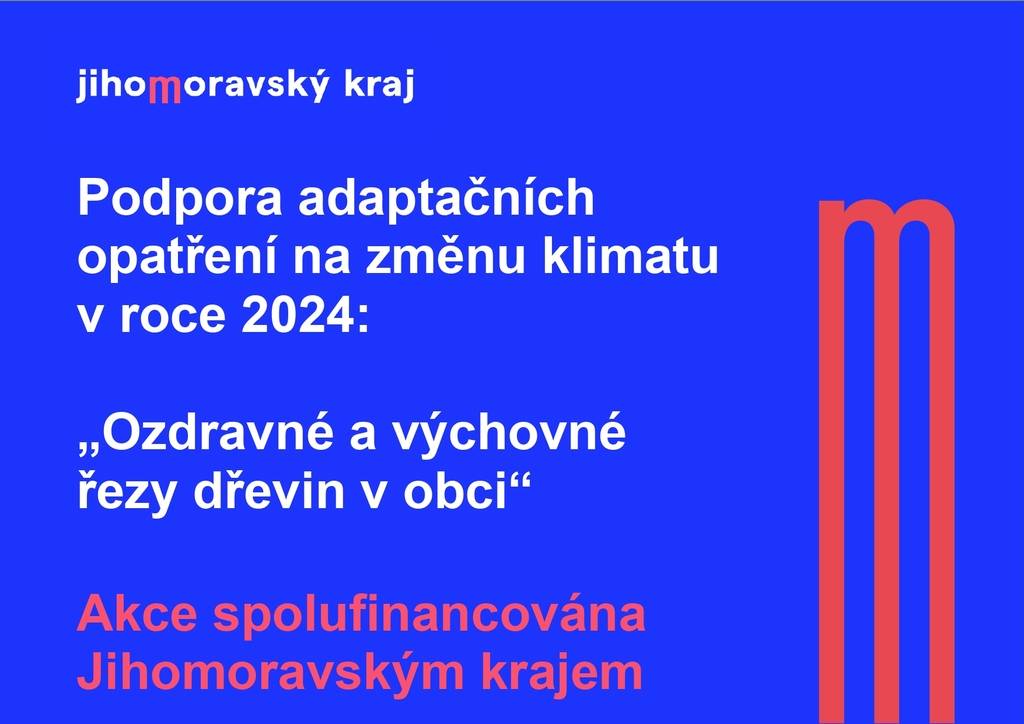 „Ozdravné a výchovné řezy dřevin v obci“