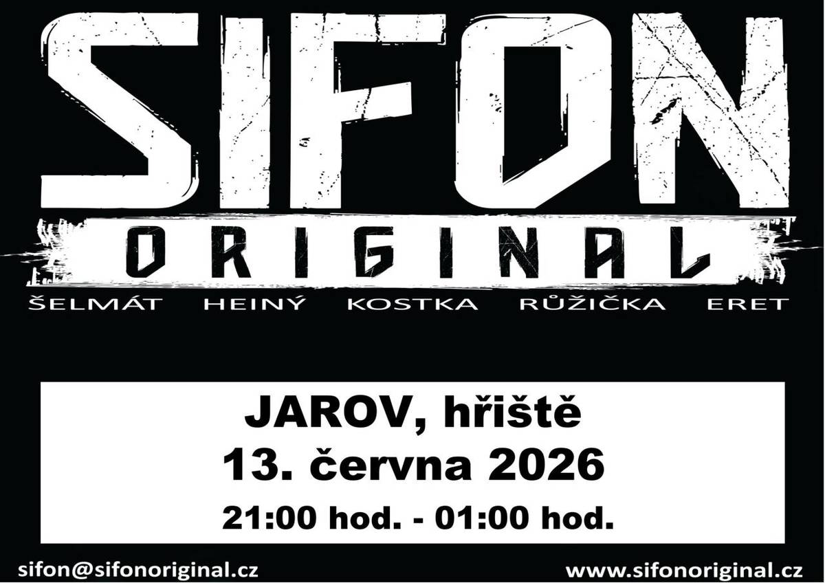 Jarov, hřiště, 13. června 2026, 21:00 hod. - 01:00 hod.