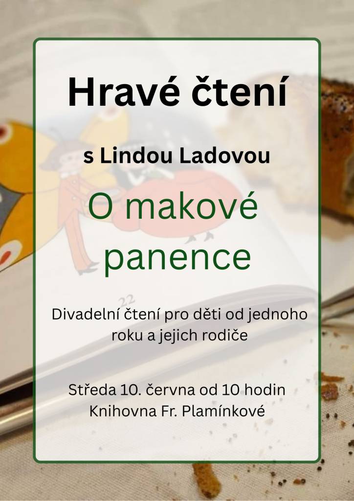 Divadelní čtení pro děti od jednoho roku věku.