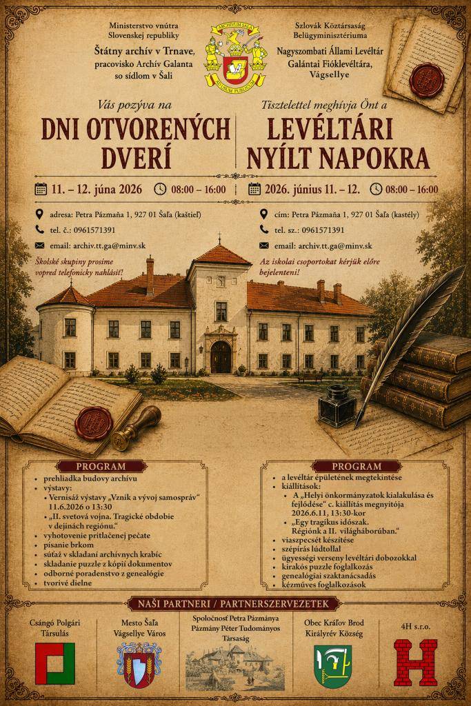 Pozvánka - Meghívó