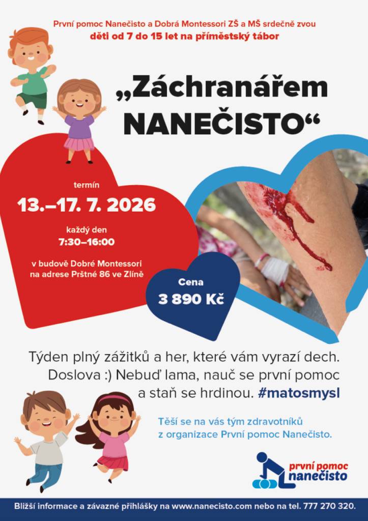 příměstský tábor - Zlín, Prštné