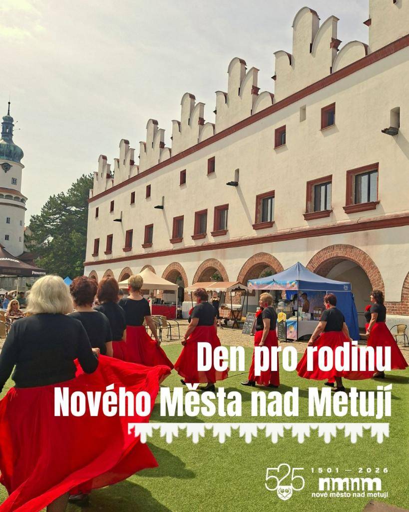 Den pro rodinu Nového Města nad Metují  4. června 2026