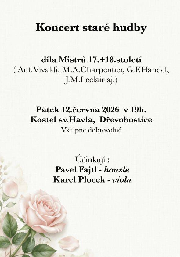 Pavel Fajtl - housle  Karel Plocek - viola