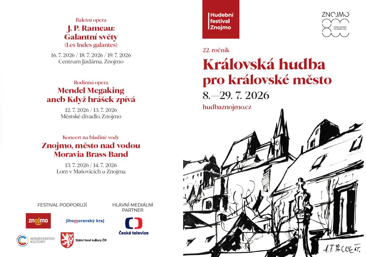 Královská hudba pro královské město  8.―29.7.2026