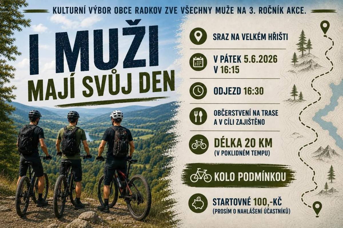 I muži mají svůj de