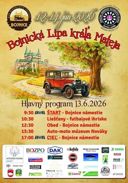 Hlavný program 13.6.2026