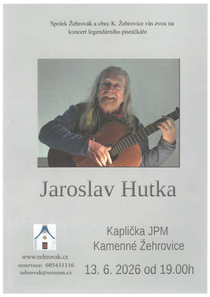 Dne 13.06.2026 od 19.00 hod. v Kapličce JPM
