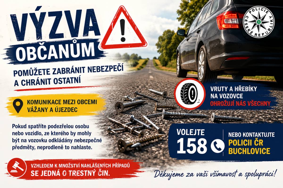 Výzva Policie ČR