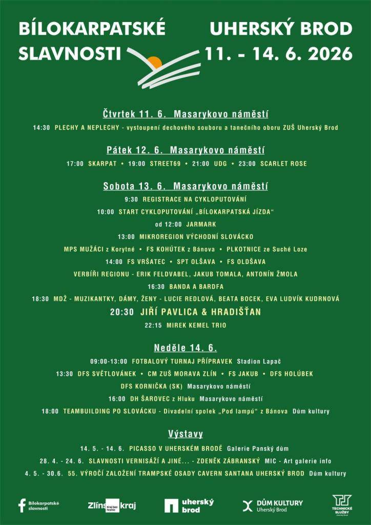 BÍLOKARPATSKÉ SLAVNOSTI 11.06.2026-14.06.2026