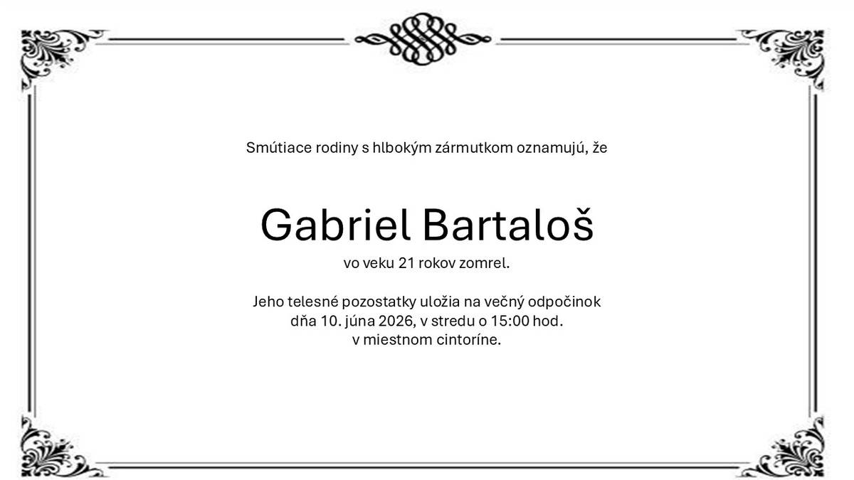 zverejnené so súhlasom rodiny