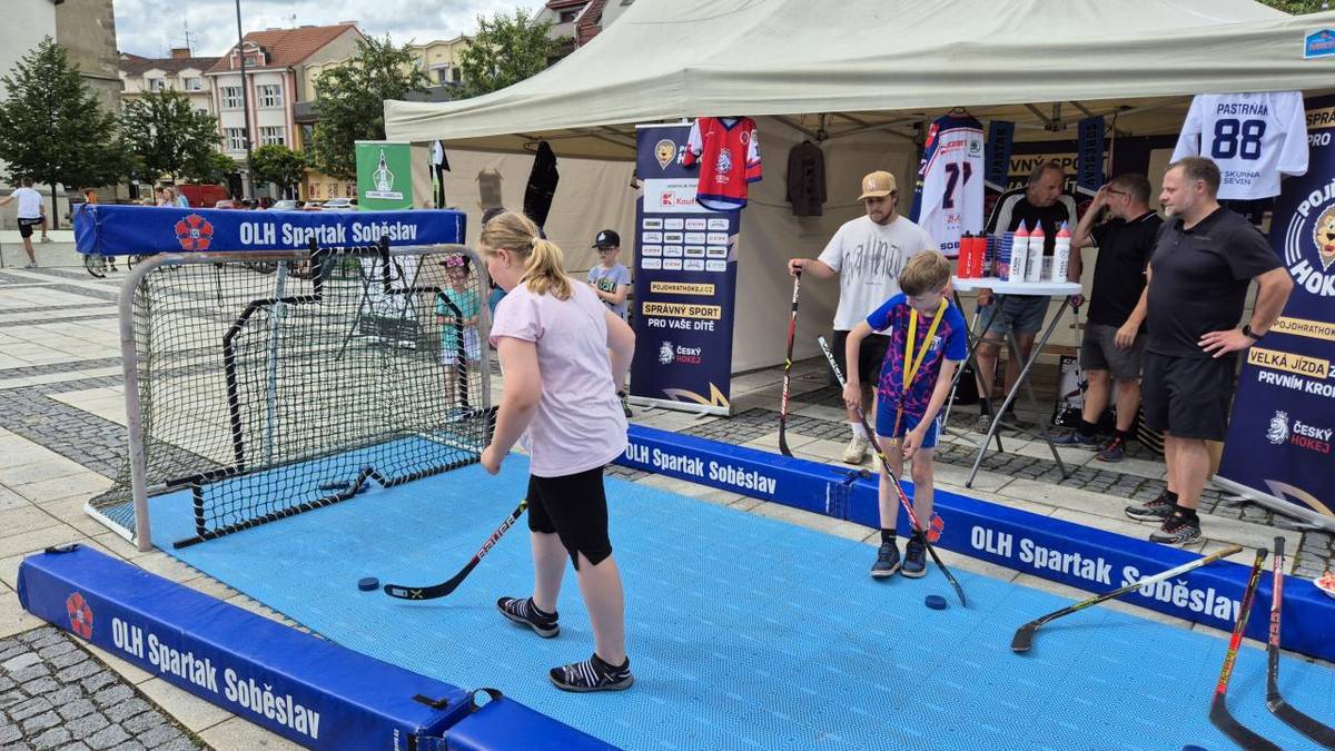 V sobotu 6. června soběslavští vyrazili na náměstí Republiky za kulturou i za sportem.