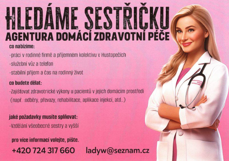 Hledáme sestřičku