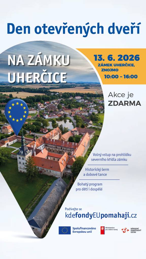 13. června - nabídne jedinečnou příležitost zdarma si prohlédnout opravené severní křídlo zámku a obdivovat velkolepý banketní sál a bohatě vybavené zámecké komnaty.  Připraven je i bohatý program plný historických vystoupení a zábavy pro děti i dospělé.
