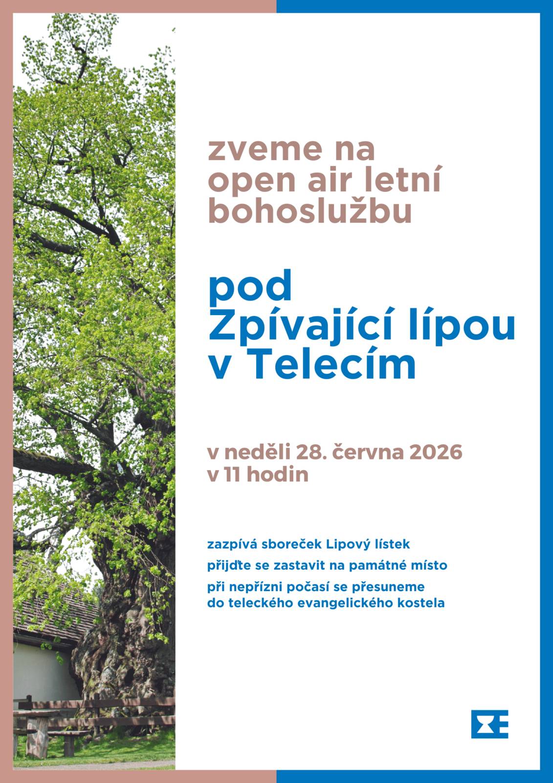 Bohoslužba pod Zpívající lípou