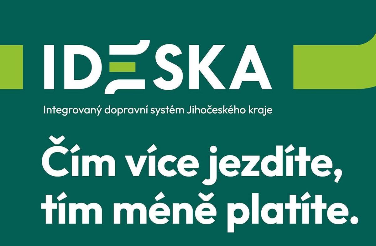Jihočeský kraj od července spouští nový integrovaný dopravní systém IDESKA