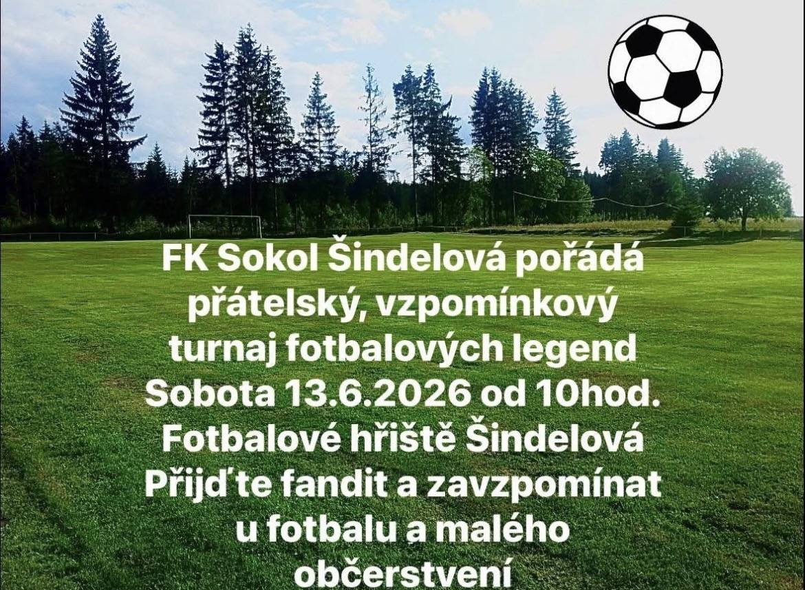 Přijďte fandit a zavzpomínat u fotbalu a malého občerstvení