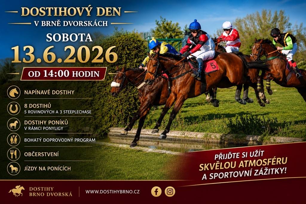 sobota 13.6.2026 od 14:00 h