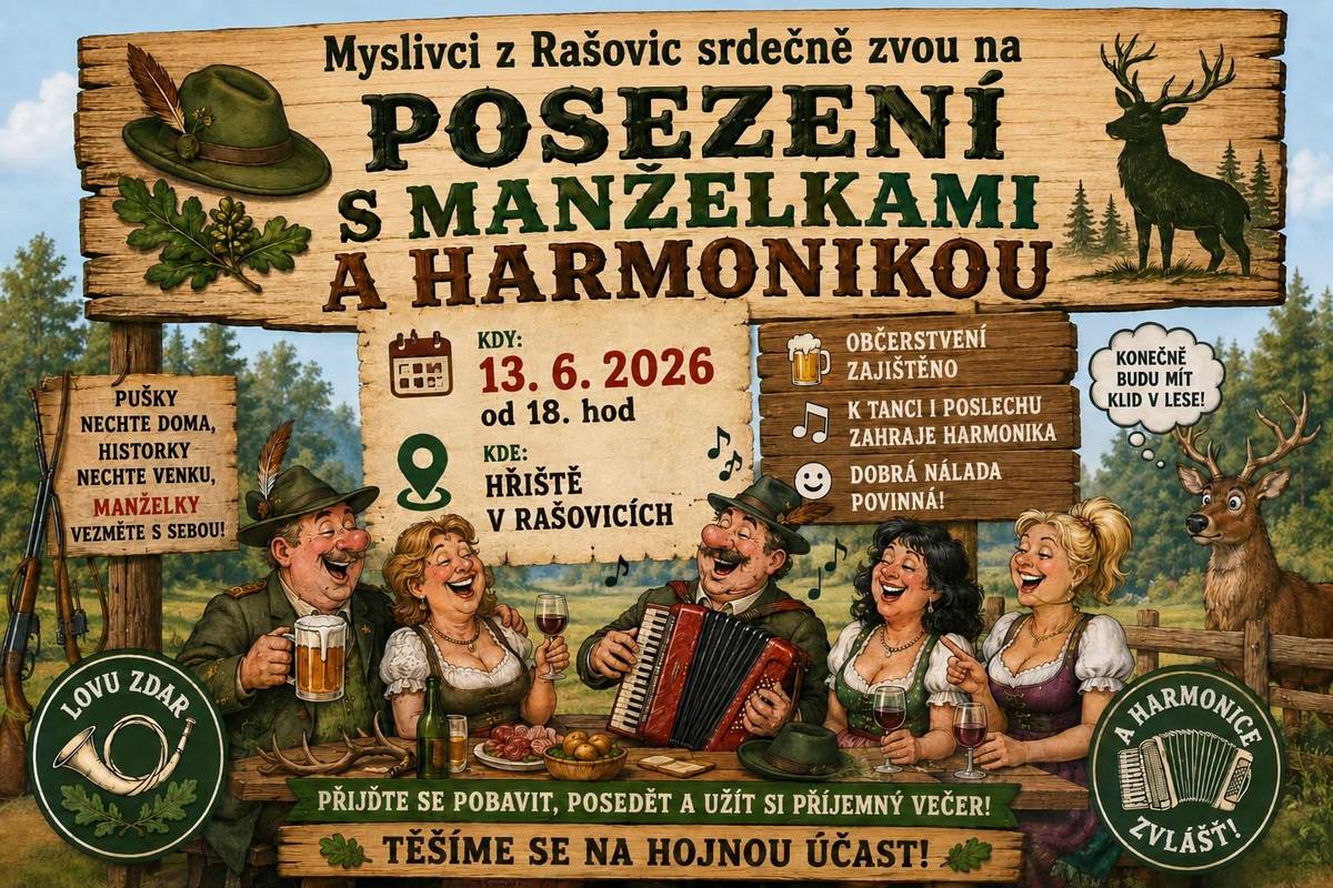 Přijďte si užít pohodový večer plný dobré nálady a přátelského setkání.