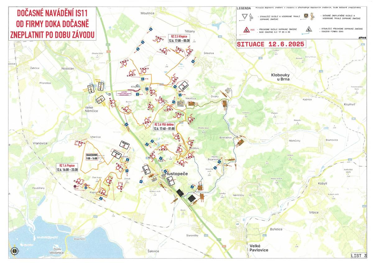 Vážení občané, ve dnech 12. a 13. června 2026 se uskuteční 21. ročník AGROTEC Petronas rally. Z důvodu konání rally může být v naší obci a jejím okolí zvýšený pohyb závodních i osobních aut. V pátek 12. 6. 2026 bude v době od 16:53 do 00:30 hod. uzavřena komunikace k Dvorskému rybníku (Novasu). V obci je pohyb bez omezení, také příjezd do obce je bez omezení. Prosíme, respektujte dopravní značení a pokyny pořadatelů. Děkujeme.