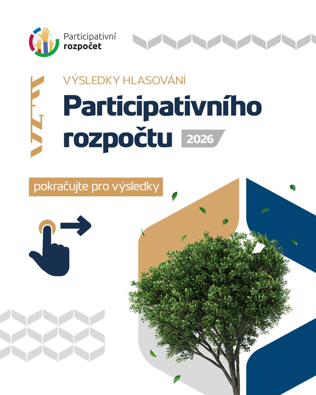 Do letošního ročníku participativního rozpočtu byly přihlášeny 4 projekty, pro které jste mohli během května hlasovat. Do hlasování se zapojilo celkem 604 občanů, což je skvělá účast a jasný důkaz, že vám záleží na dalším rozvoji města. 👏 Výsledky hlasování: 🔹Živá fontána – 191 hlasů  🔹Děti v pohybu – 186 hlasů  🔹Workoutové hřiště v areálu 1. BFK Frýdlant nad Ostravicí – 172 hlasů 🔹Krmítka pro ptactvo ve veřejném prostoru – 55 hlasů  ✅ Město podpoří nejen vítězný projekt Živá fontána, ale také druhý projekt Děti v pohybu. Děkujeme všem, kteří se zapojili podáním návrhu i samotným hlasováním.