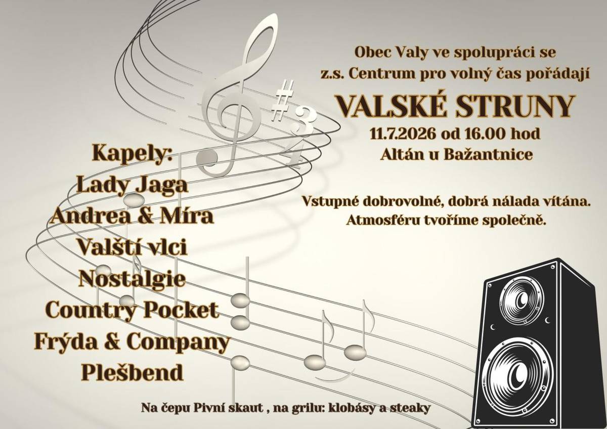 Valské struny 2026 11.7.2026
