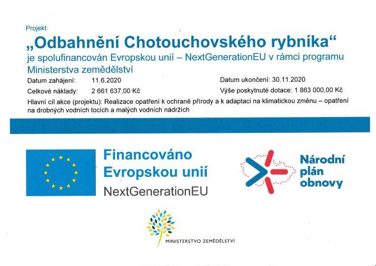 129D393006003  Zveřejnění publicity ukončeného projektu na základě uzavřeného dodatku č. 1 k Pravidlům č.j.53466/2019-MZE-15151.