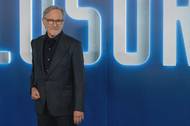 Steven Spielberg při premiéře hry Den odhalení