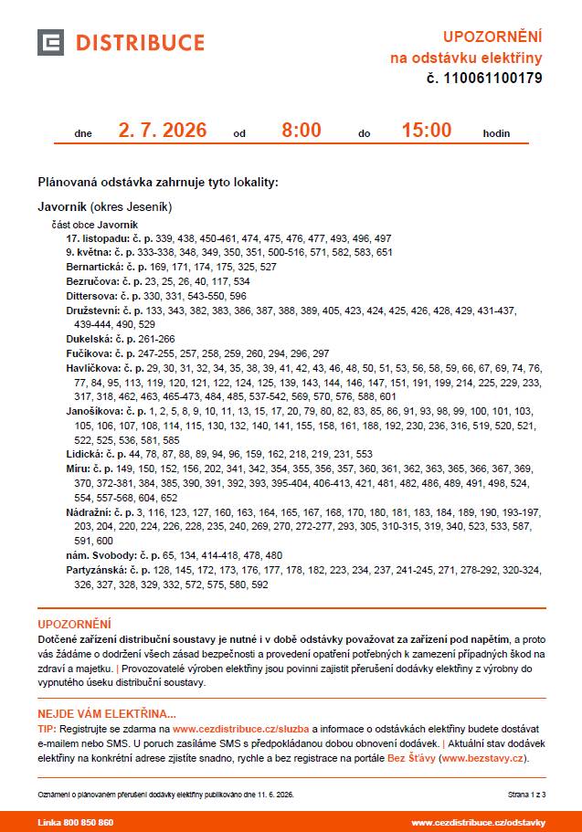 Informace.