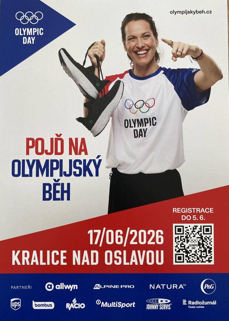 Olympijský běh ve středu 17.6.2026 (registrace do 5.6.2026)