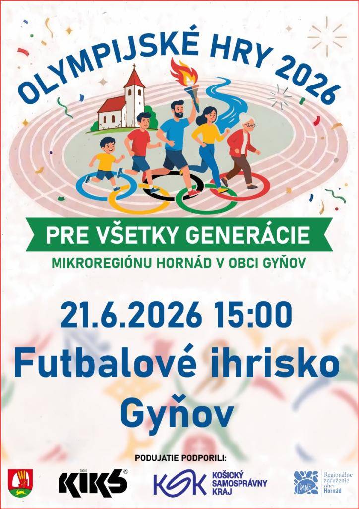 Obec Gyňov - Olympijské hry 2026