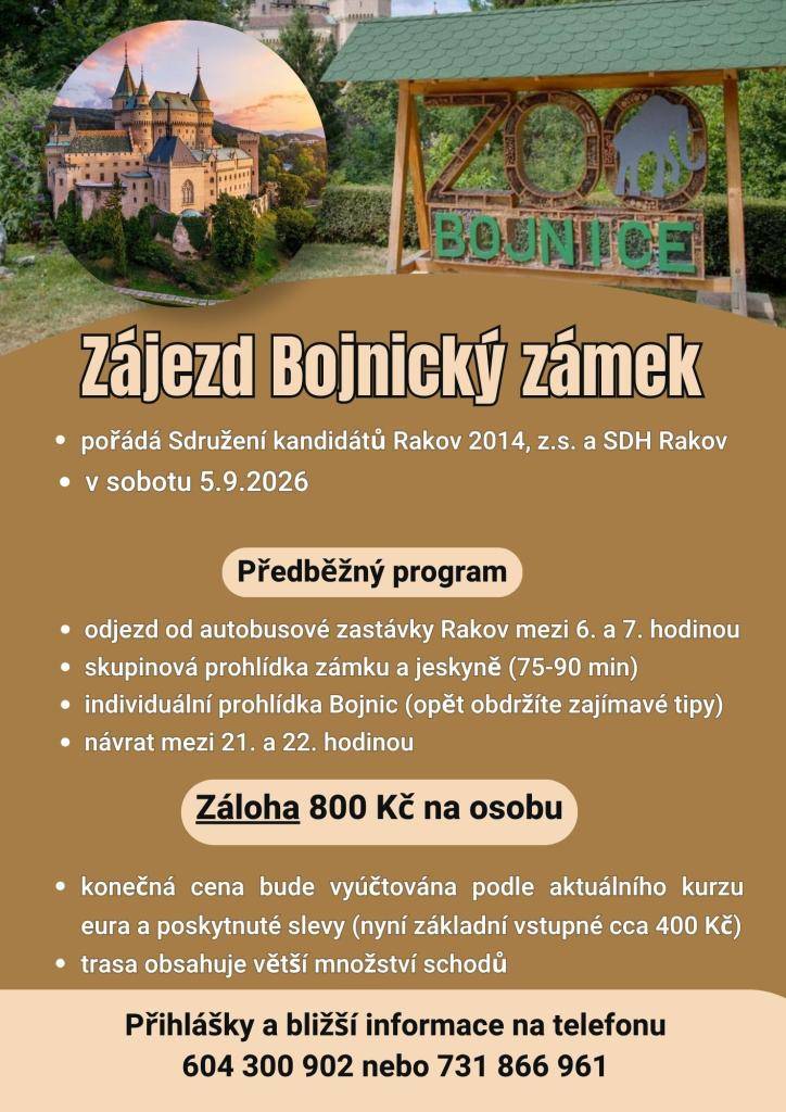 Pojeďte s námi na návštěvu jednoho z nejkrásnějších zámků na Slovensku. V lázeňském místě Bojnice jsou i termální prameny a je zde i známá zoologická zahrada.