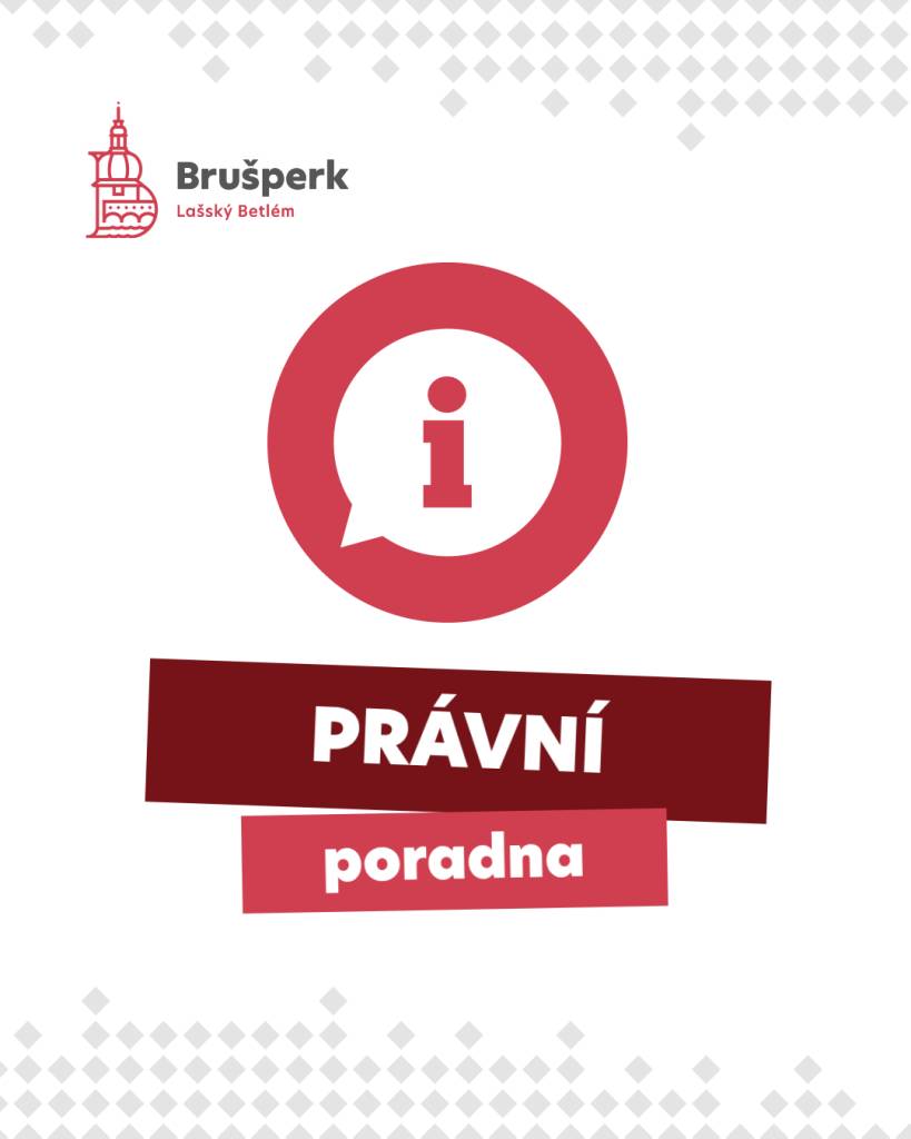 Právní poradna 16. června zrušena, další termín 30. června 15.00-16.30 hodin. Děkujeme za pochopení.