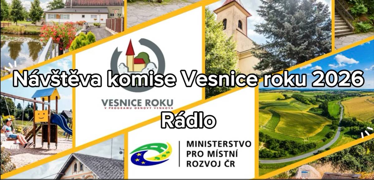 Video ze soutěžního dne Vesnice roku 2026 - video natočil a zpracoval Lukáš Hrádek