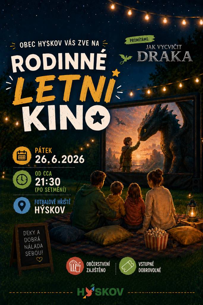 Letní kino za vysvědčení