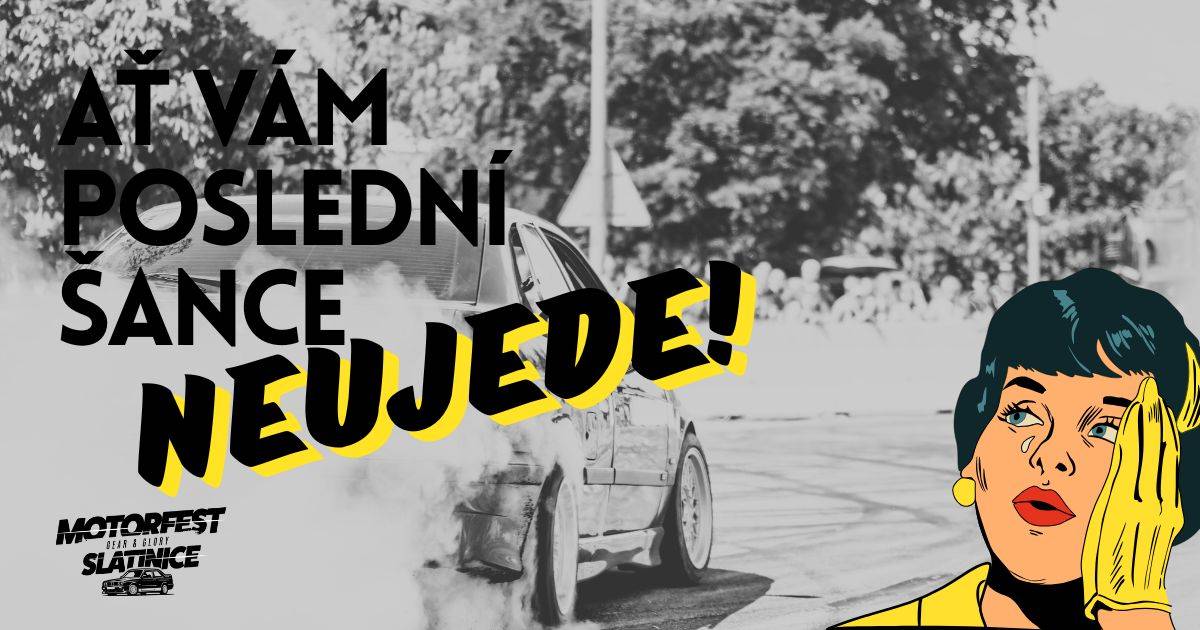 Už jsou to sice tři týdny od našeho nadupaného MotorFestu, ale na obecním úřadě nám stále odpočívá několik nevyzvednutých výher z tomboly. Pokud máte doma schované lístky, je nejvyšší čas zařadit vyšší rychlostní stupeň!