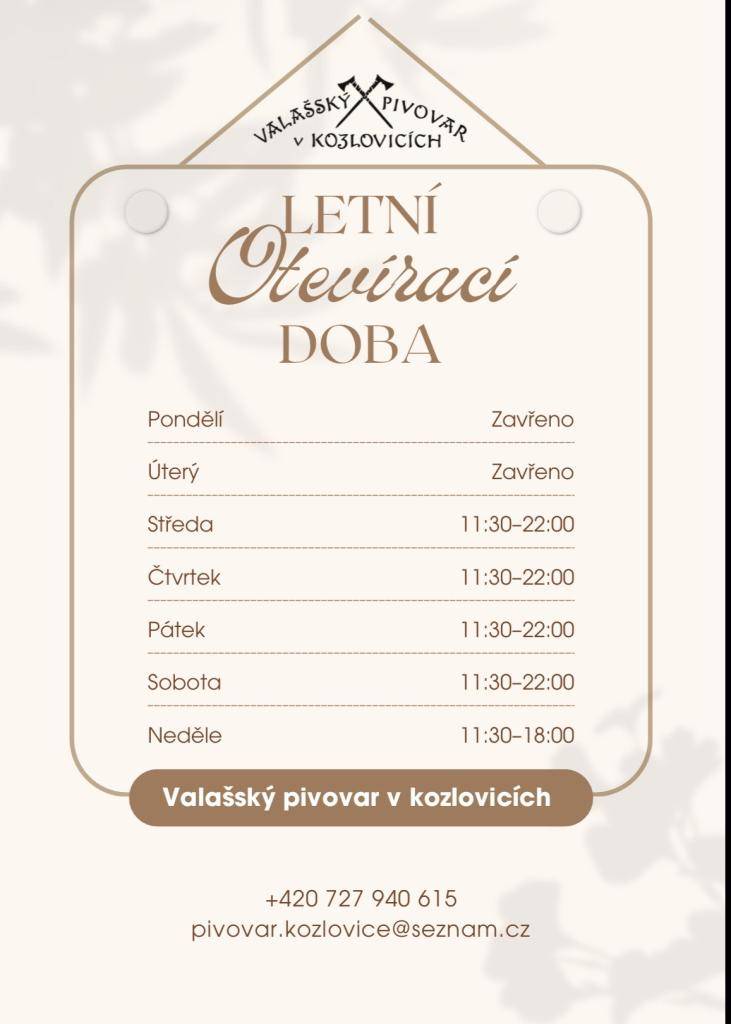ve Valašském pivovaru