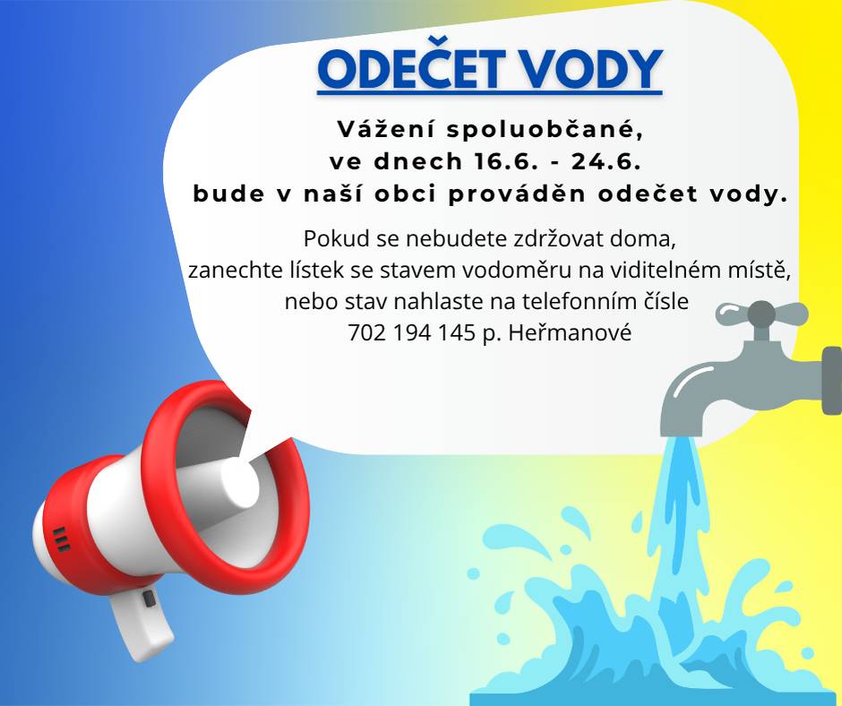 Odečet vody