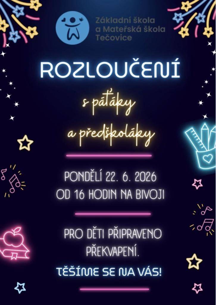 ZŠ a MŠ Tečovice Vás srdečně zve: